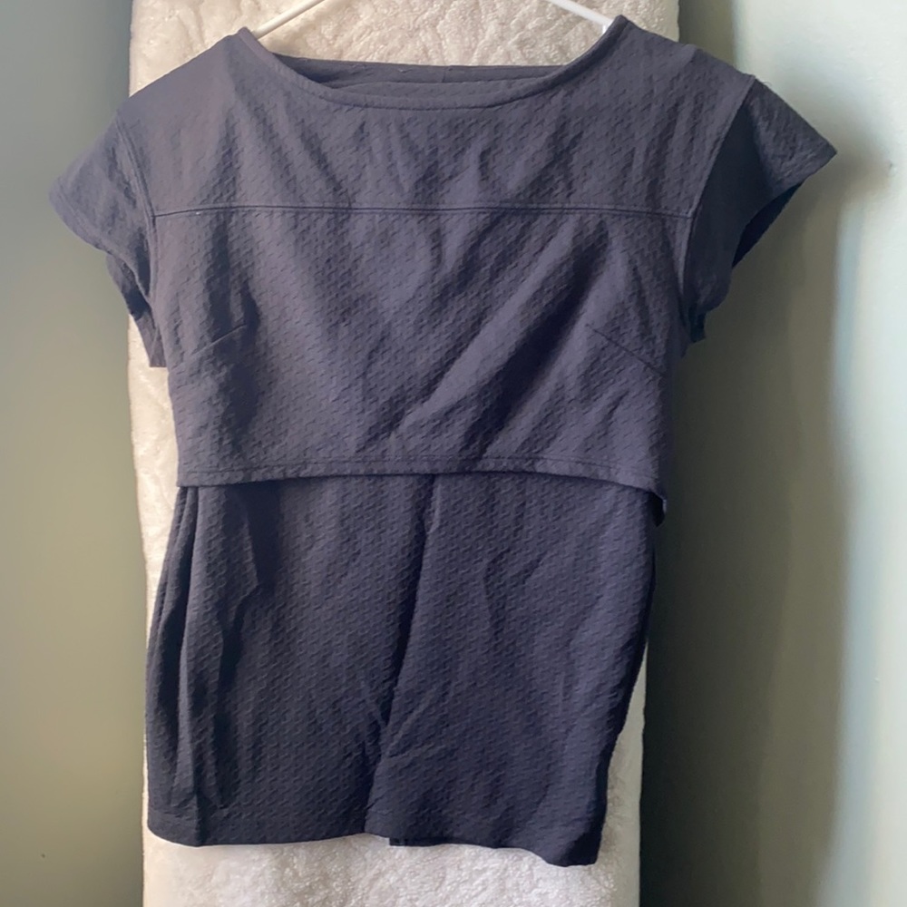 Crop Top and Midi Skirt Grey Set
